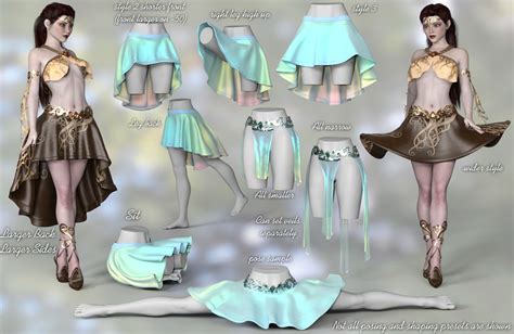 Celinette Clothes For Genesis 3 Females Daz 3d