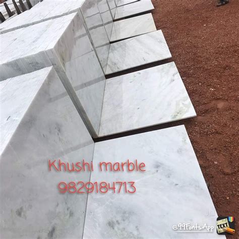Polished Finish White Agaria Marble Slab Thickness 15 Mm At Rs 45