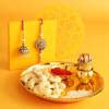 Kundan Pearl Bhaiya Bhabhi Rakhi Gift Send Rakhi Gifts Online