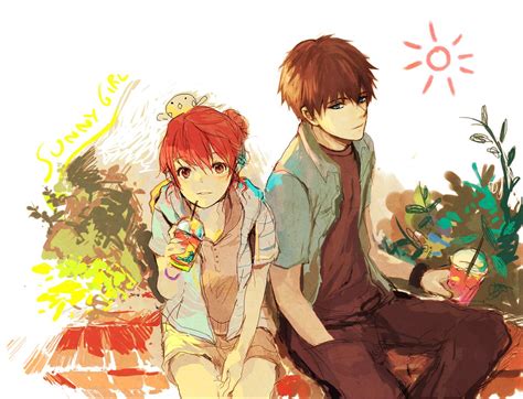 Anime Couple Summer Anime Fantasy Art Couples Anime Romance