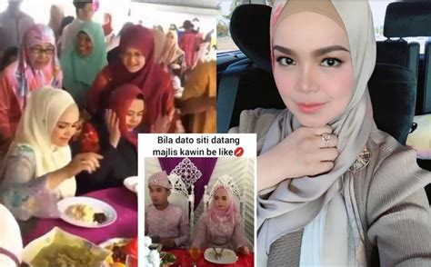 Dakwaan Tetamu Abaikan Pengantin Kerana Kehadiran Siti Nurhaliza Ke Majlis Kahwin Ini