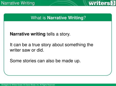 Ppt Narrative Writing Powerpoint Presentation Free Download Id5338331