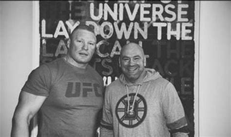 Dana White Brock Lesnar Was A One Of One