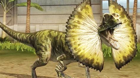 Jurassic World The Game Dilophosaurus Evolved 2 Youtube