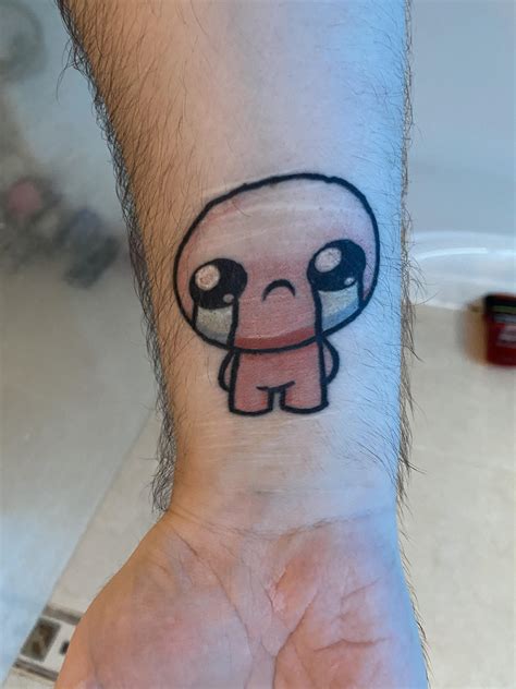 My First Tattoo Had To Be Isaac It Has Finally Healed Up And Is Ready