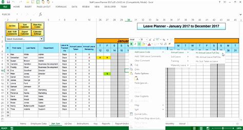 If you are looking for a robust absence tracking tool to avoid managing a spreadsheet, checkout our flexible & easy to use online leave planner. 11 Staff Holiday Planner Excel Template - Excel Templates ...