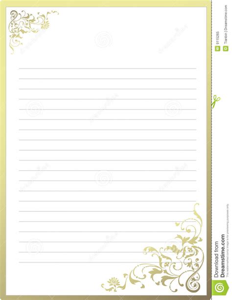 fancy notepaper royalty  stock photo image