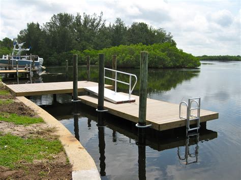 Floating Boat Dock Builders In Apollo Beach And Tampa Hecker