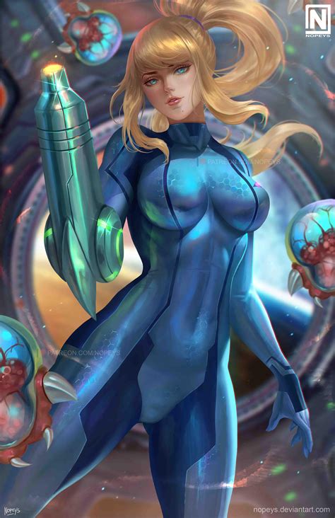 metroid samus fan art