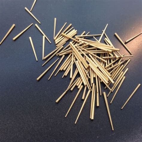 Clock Repair Tapered Pins Brass 100 Count Size 030 To 065 X 1 Ebay