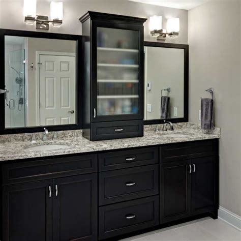 Dark Granite Bathroom Countertops Countertops Ideas