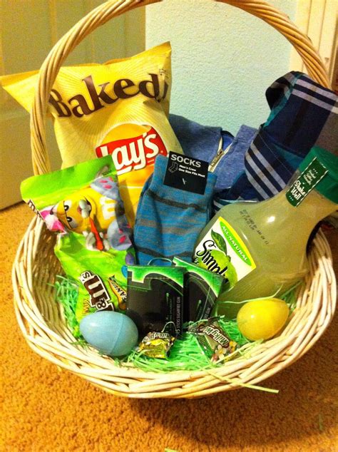 Grown Up Guy Easter Basket Boys Easter Basket Mens Easter Basket