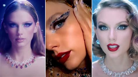 The Exact Makeup Products Taylor Swift Wore In Her Bejeweled Music