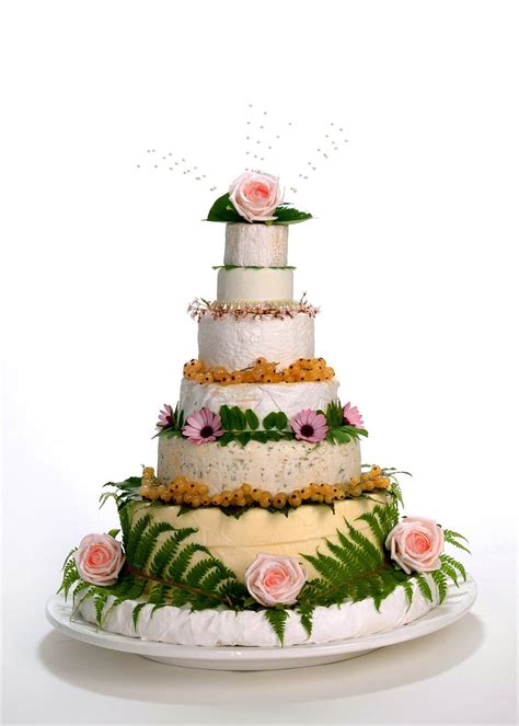 Wedding Cakes Made Out Of Cheese Cheese Wedding Cake Wedding Cake