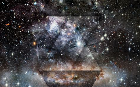 Wallpaper Galaxy Triangle Nebula Atmosphere Universe Astronomy