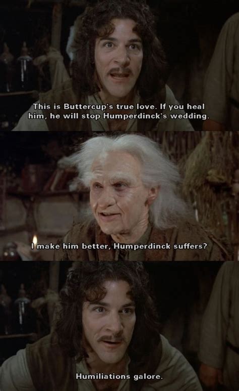 The princess bride chapter nine: "Humiliations galore!" (The Princess Bride) | Guy Stuff | Pinterest | The Princess Bride, The ...