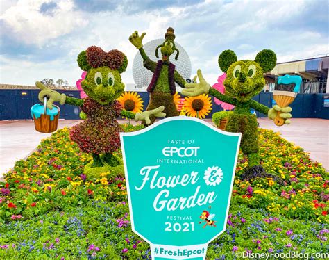 Eveyrthing you need to know for 2021 at disney. 2021 Epcot Flower and Garden Festival | the disney food blog