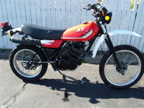 Copyright © junk mail publishing (pty) ltd. Buy Yamaha XT250 1982 enduro in good condition,runs and on ...