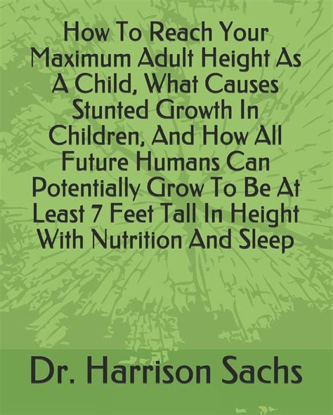 Buy How To Reach Your Maximum Adult Height As A Child What Causes