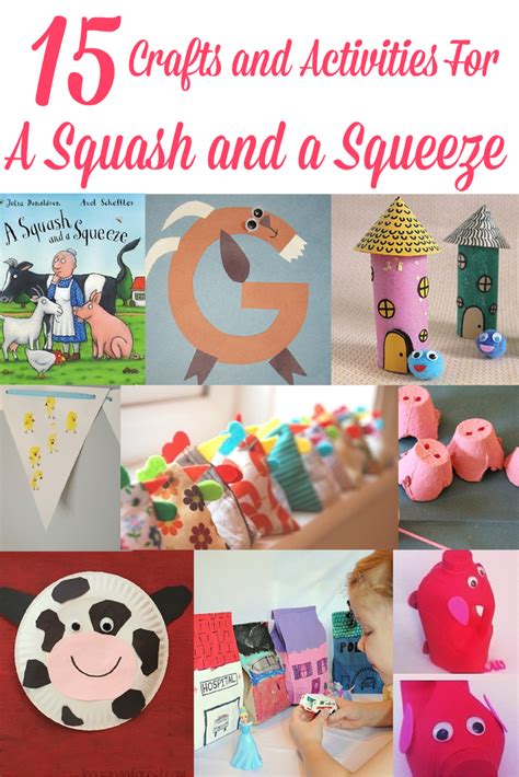 A Squash And A Squeeze Crafts Nursery Activities Educational Crafts