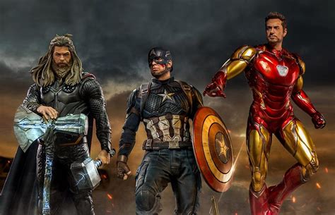 Tying a variety of franchises with varying tones and a huge number of characters together into the masterful tapestry that is the marvel cinematic universe. Iron Studios Avengers Endgame Captain America 1/4 Statue ...