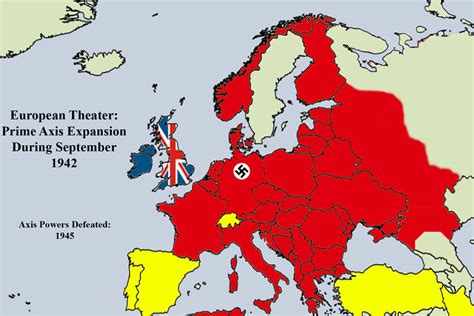 European Map 1942 By Thewarrises On Deviantart