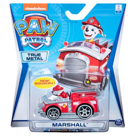 Paw Patrol True Metal Autó Marshall Tűzoltókocsival 155