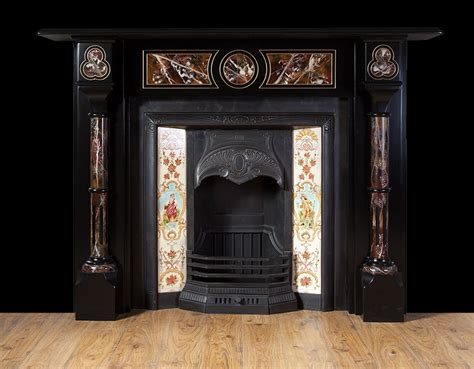 Victorian Slate Fireplace Sl025 19th Century Antique Fireplaces