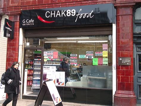 A restaurant worker close to elephant and. G Cafe (Chak89 Food), Elephant & Castle Tube Station ...