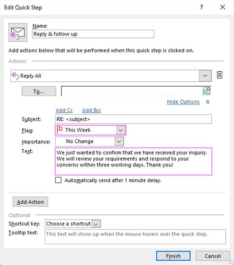 Outlook Quick Steps How To Create And Use