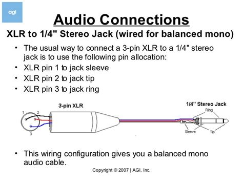 Trs To Xlr Wiring How To Wire An Xlr To A 1 4 Trs Stereo Jack Plug