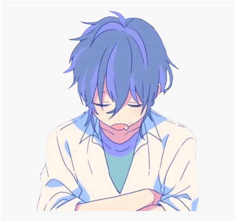 Anime Animeguy Sleepy Guy Pfp Freetoedit Cute Anime Boy Pfp Hd Png Download