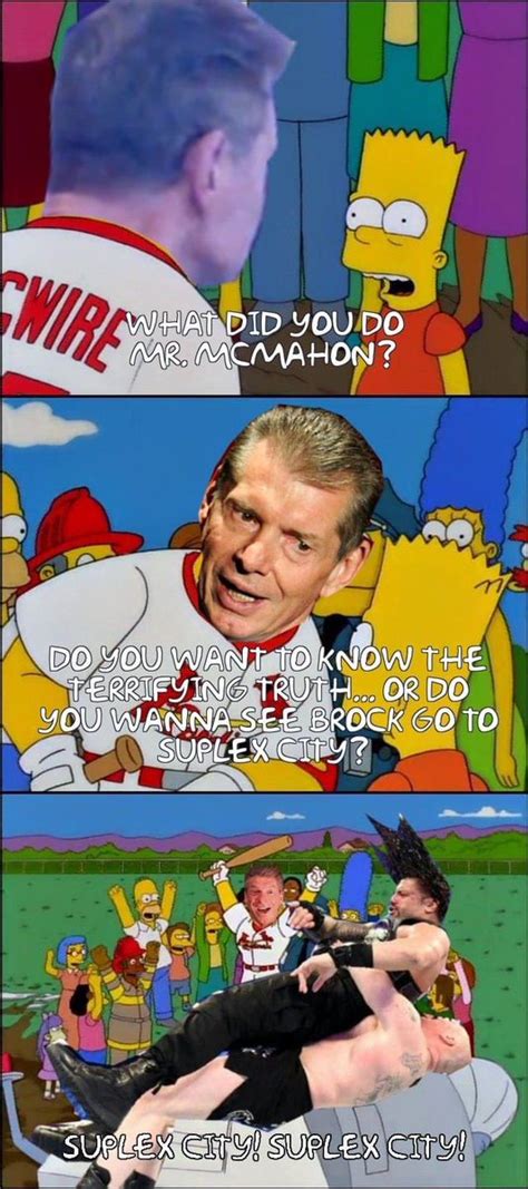 Simpsons Wrestling Memes On Twitter Rt Ricjgonzalez Saw This On Fb I Wish I Could Give The