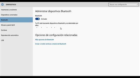 Como Activar Bluetooth En Windows 10 2016 YouTube