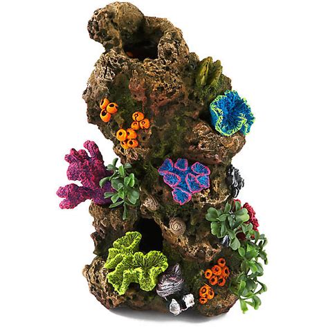 Select from distinct resin coral aquarium at alibaba.com to enhance the aesthetic appearance of your interior decor. Top Fin® Coral & Plant Rocky Aquarium Ornament | fish ...
