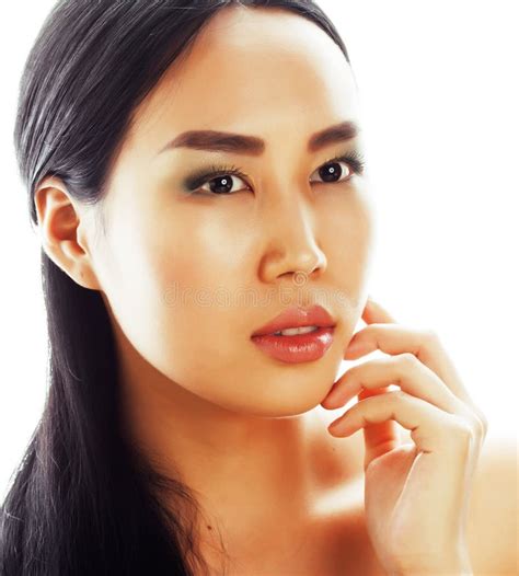 Young Pretty Asian Woman Close Up Spa Womans Day Conc Stock Image Image Of Beautiful Female