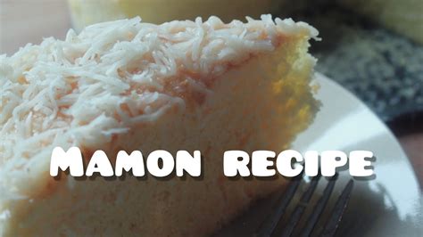 Easy Filipino Mamon Recipe Youtube
