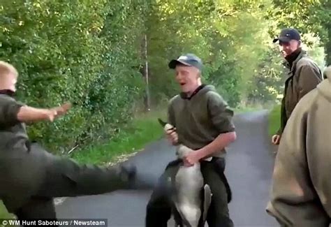 Sickening Video Shows Atherstone Hunt Steward Simulating Sex With Dead Goose Wildlife Guardian