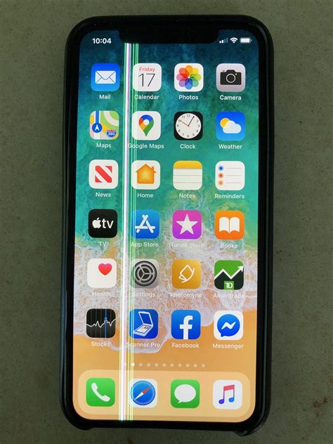 Mysterious Lines Appearing On Screen IPhone X MacRumors Forums