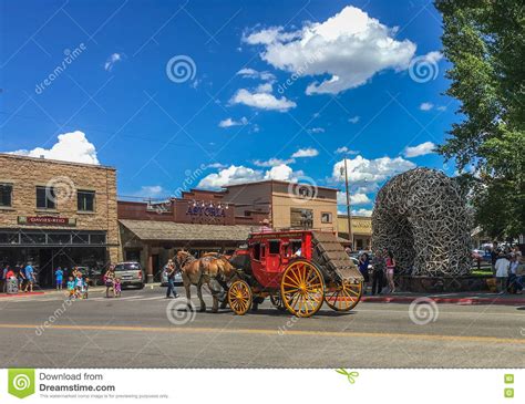 That's not unusual during the sleepy spring mud season when locals usually head out of town teton county—which encompasses the valley of jackson hole, towns including jackson, and grand teton national park as well as a major chunk of. Jackson, Wyoming. Town Square Editorial Stock Photo ...