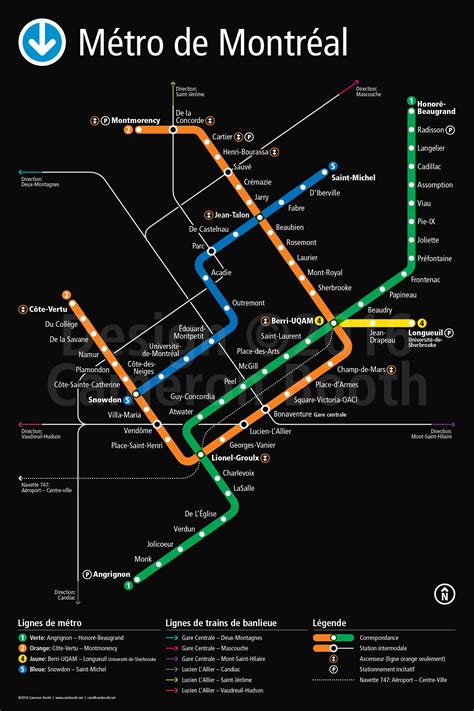 Transit Maps Quick Project Montréal Métro Redesign