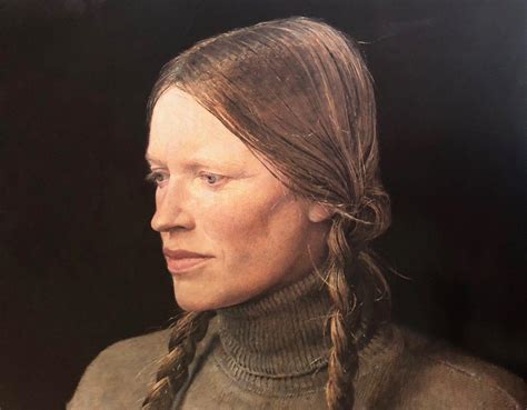 Andrew Wyeth Braids The Helga Pictures May 1987 Boston Exhibition