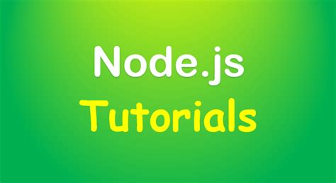 Seit jahren wird javascript auf dem client, also im browser, eingesetzt. Node.js Tutorial - BezKoder