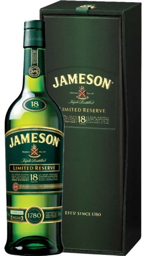 Jameson Irish Whisky 18 Yr Old Limited Reserve 750ml Glendale Liquor Store