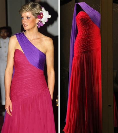 Princess Dianas Designer Dresses Go On Show At Kensington Palace