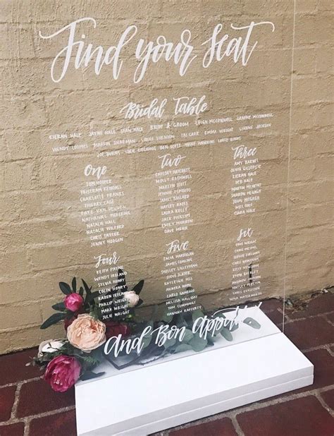 Best Way To Make A Wedding Seating Chart