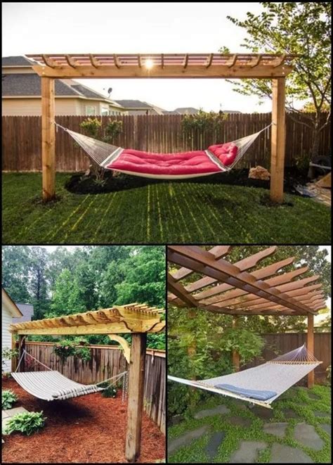 37 Lazy Day Backyard Hammock Ideas For Your Relaxation Area 13 Backyard Patio Furniture