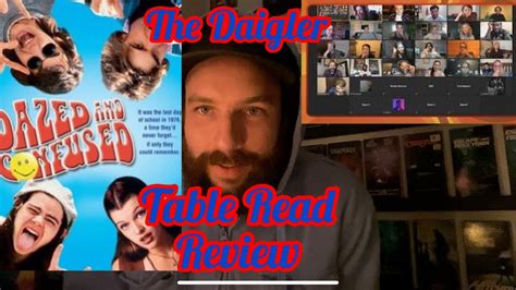 Dazed And Confused Movie Cast Reunion Table Read Review And Reaction