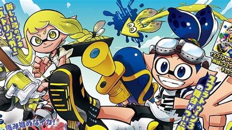 Splatoons Manga Series Returns For The Third Game Nintendo Life