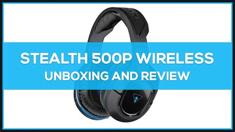 Turtle Beach Stealth P Wireless Gaming Headset Unboxing Review